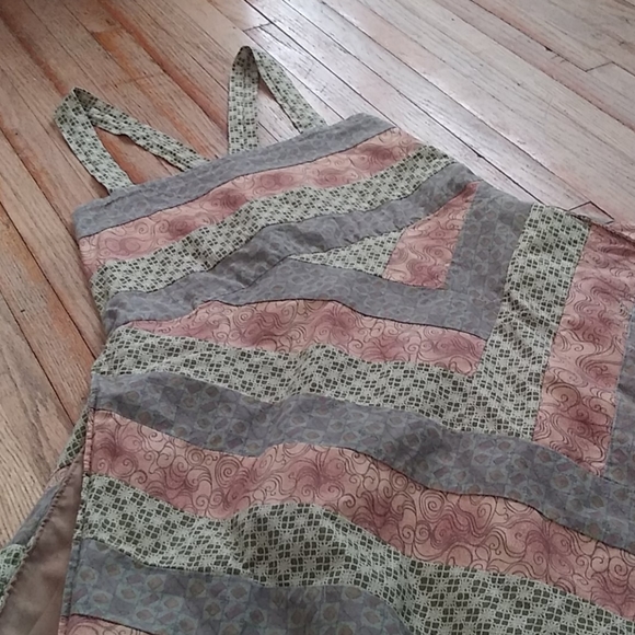 Festival Boho Patchwork Mini Dress Handmade - Picture 15 of 15